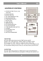 Preview for 6 page of Manta CLK008 User Manual