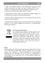 Preview for 5 page of Manta CLK013 User Manual