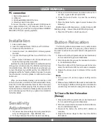 Preview for 8 page of Manta COMPRESSOR IV User Manual