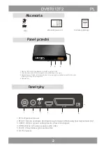 Предварительный просмотр 2 страницы Manta DVBT013T2 User Manual