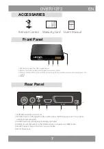 Предварительный просмотр 7 страницы Manta DVBT013T2 User Manual