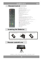 Предварительный просмотр 8 страницы Manta DVBT013T2 User Manual