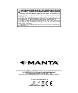 Предварительный просмотр 40 страницы Manta DVD-049 User Manual