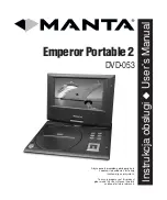 Preview for 1 page of Manta DVD-053 User Manual