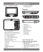 Предварительный просмотр 7 страницы Manta DVD053G User Manual