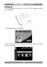 Предварительный просмотр 19 страницы Manta Easy Rider GPS-050 User Manual