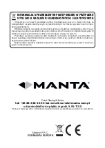 Предварительный просмотр 24 страницы Manta Easy Rider GPS-050 User Manual