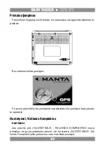 Preview for 23 page of Manta Easy Rider GPS-070 User Manual