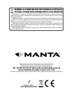 Preview for 24 page of Manta Easy Rider GPS010' Easy Rider GPS020' User Manual