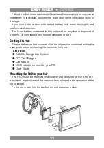 Preview for 11 page of Manta Easy Rider GPS460 User Manual