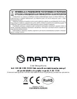 Предварительный просмотр 60 страницы Manta Easy Rider GPS510MSX User Manual