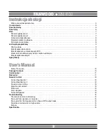 Preview for 3 page of Manta Fanwood MM4100 User Manual