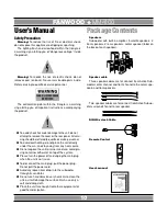 Preview for 10 page of Manta Fanwood MM4100 User Manual