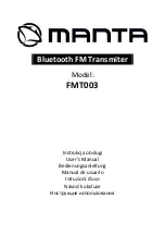 Manta FMT003 User Manual preview