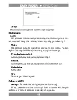 Preview for 12 page of Manta GPS070MST Easy Rider User Manual