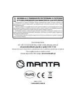 Preview for 28 page of Manta GPS471 User Manual