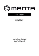 Manta LED3905 User Manual preview