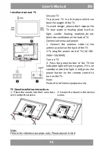 Предварительный просмотр 40 страницы Manta LED94801S User Manual