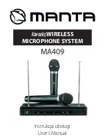 Manta MA409 User Manual preview