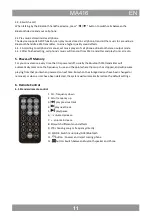 Preview for 11 page of Manta MA416 User Manual