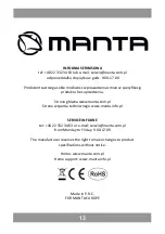 Preview for 13 page of Manta MA424N User Manual