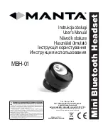 Manta MBH-01 User Manual preview