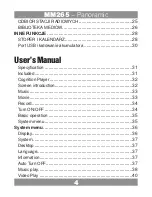 Предварительный просмотр 4 страницы Manta MM265 Panoramic User Manual