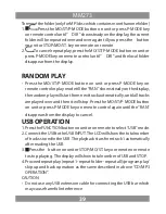 Preview for 39 page of Manta MM273 User Manual