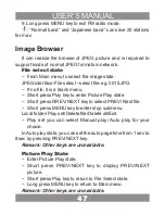 Preview for 47 page of Manta MM281 User Manual