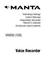 Preview for 1 page of Manta MM282 User Manual