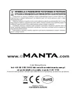 Предварительный просмотр 32 страницы Manta MM284 User Manual