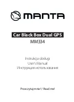 Preview for 1 page of Manta MM334 User Manual