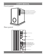 Предварительный просмотр 13 страницы Manta MM4200 Turret User Manual