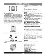 Предварительный просмотр 15 страницы Manta MM4200 Turret User Manual