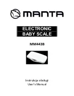 Preview for 1 page of Manta MM443B User Manual