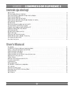 Preview for 3 page of Manta MM626 COMPRESSOR SUPREME 3 User Manual