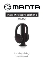 Manta MM65 User Manual preview