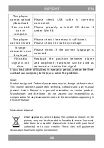 Предварительный просмотр 29 страницы Manta MP3267 User Manual