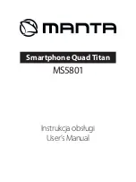 Предварительный просмотр 1 страницы Manta MS5801 User Manual