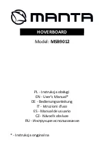 Preview for 1 page of Manta MSB9012 User Manual