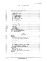 Preview for 3 page of Manta MTS-3000 Series Operation And Reference Manual