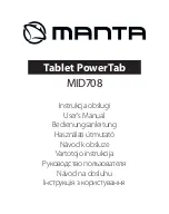 Manta PowerTab MID708 User Manual preview
