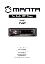 Manta RS4503 User Manual preview