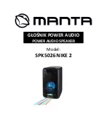 Manta SPK1002 BLACKOUT User Manual предпросмотр