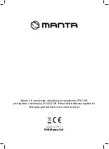 Предварительный просмотр 8 страницы Manta SPK11GO User Manual