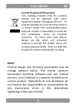 Preview for 8 page of Manta SPK402 User Manual