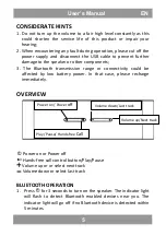 Предварительный просмотр 5 страницы Manta SPK905 User Manual