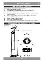 Preview for 23 page of Manta SPK9207 User Manual