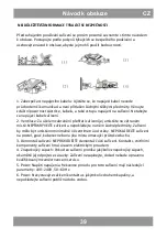 Предварительный просмотр 39 страницы Manta SPK95019 User Manual