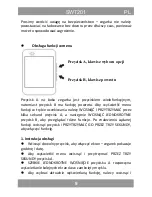 Предварительный просмотр 9 страницы Manta SWT201 User Manual